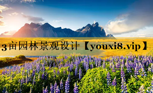 3亩园林景观设计